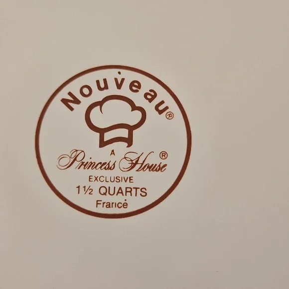 Princess House Nouveau White Cookware 2 Pots - Picture 7 of 8